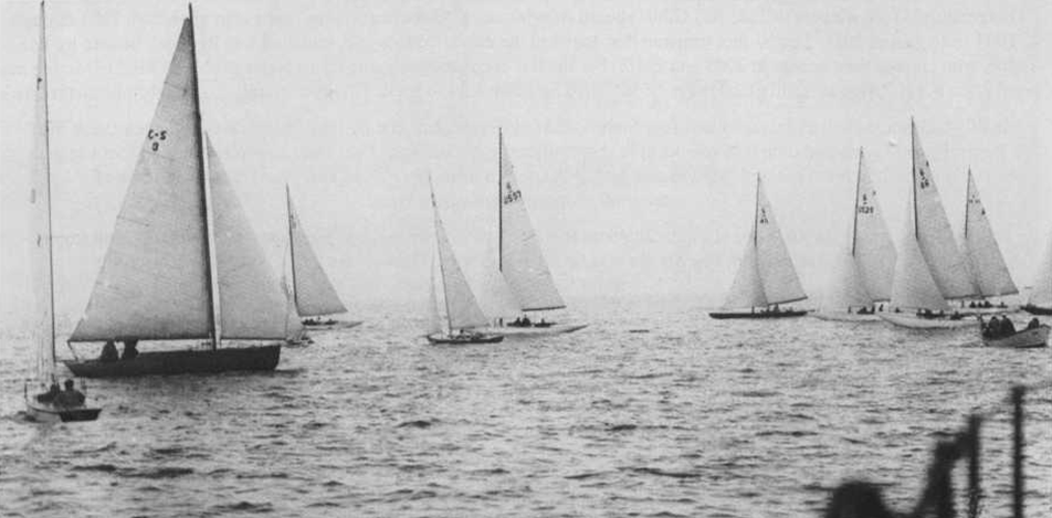 Start of the 1934 Midwinters
